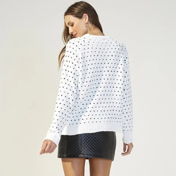 MINKPINK In Your Heart Sweater - Picture 2 of 5